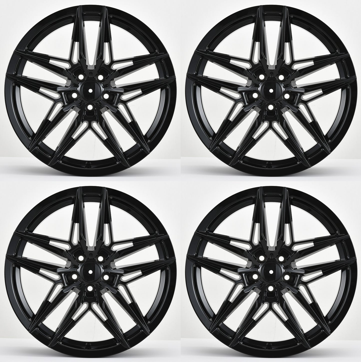 18" W1503 Wheels Rims for HONDA ACURA LEXUS TOYOTA NISSAN INFINITI TESLA MODEL 3 + Y 5x114 (GB)