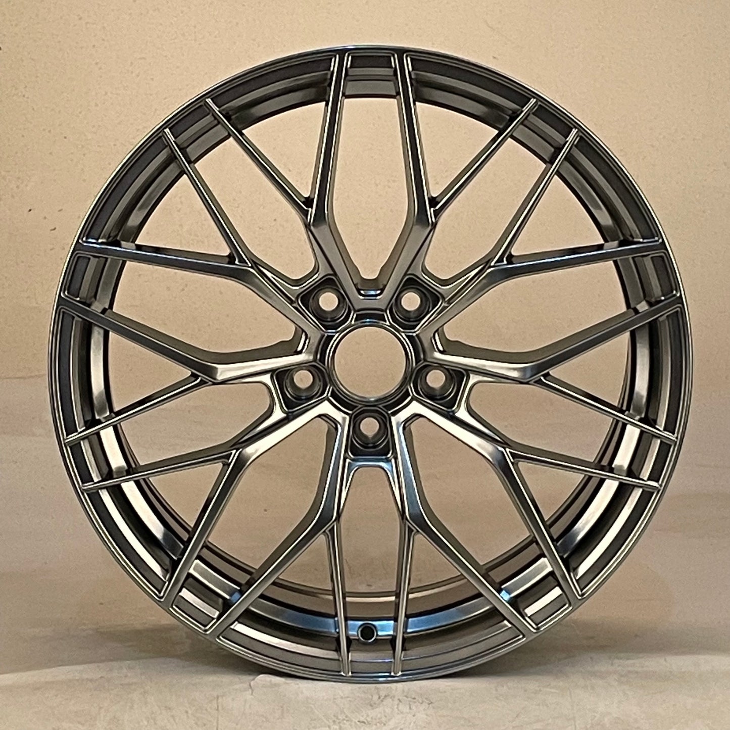 18" HB1513 Wheels HYPER BLACK Rims for HONDA ACURA TOYOTA LEXUS NISSAN TESLA JDM
