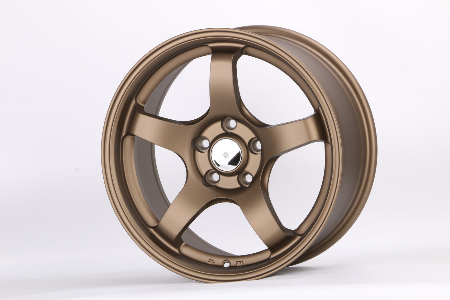 18" BZ1547 BRONZE Wheels Rims for HONDA TOYOTA NISSAN TESLA CIVIC ACCORD JDM TUNER