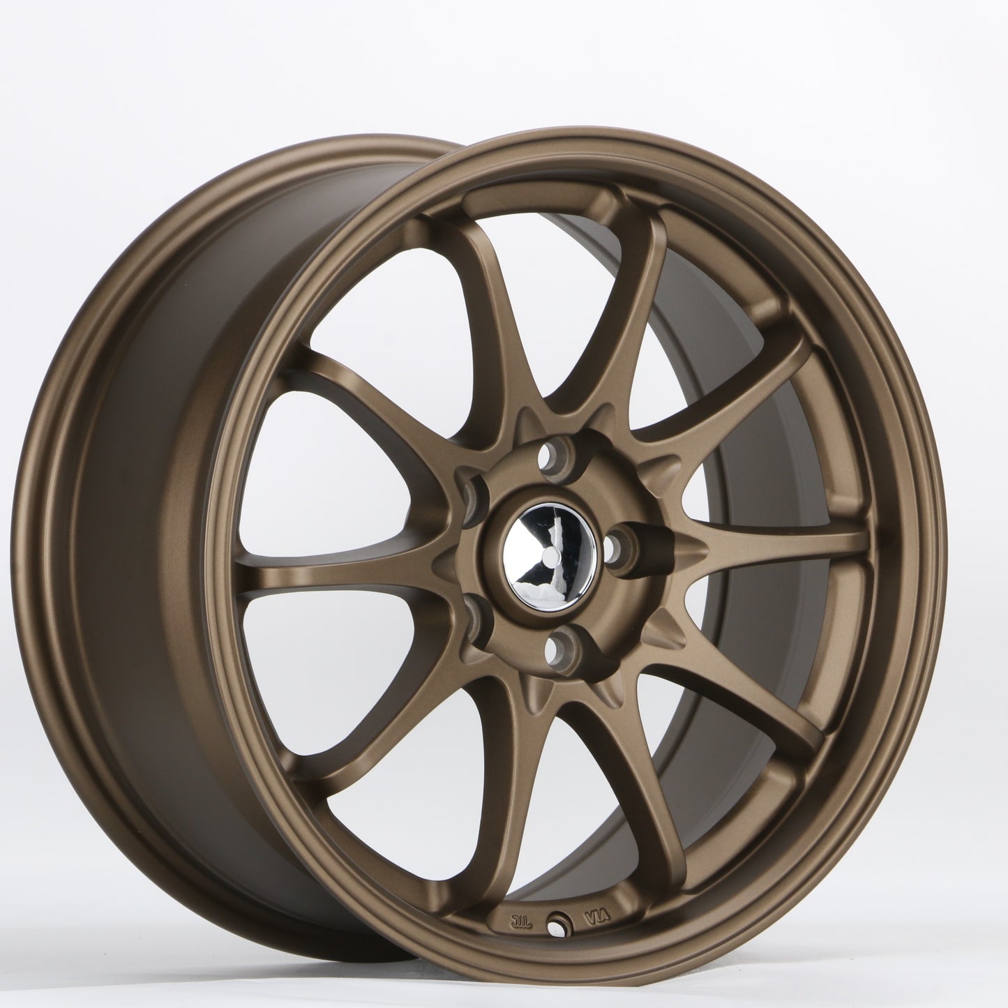 18" BZ1549 BRONZE Wheels Rims for HONDA TOYOTA NISSAN TESLA JDM TUNER