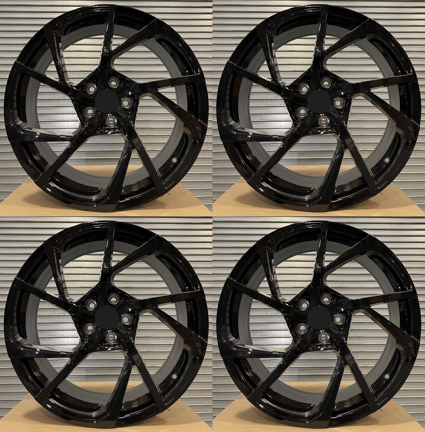 20" Wheels Rims H317 for HONDA ACURA LEXUS TOYOTA INFINITI NISSAN TESLA MODEL 3 + Y 5x114.3 (GB)