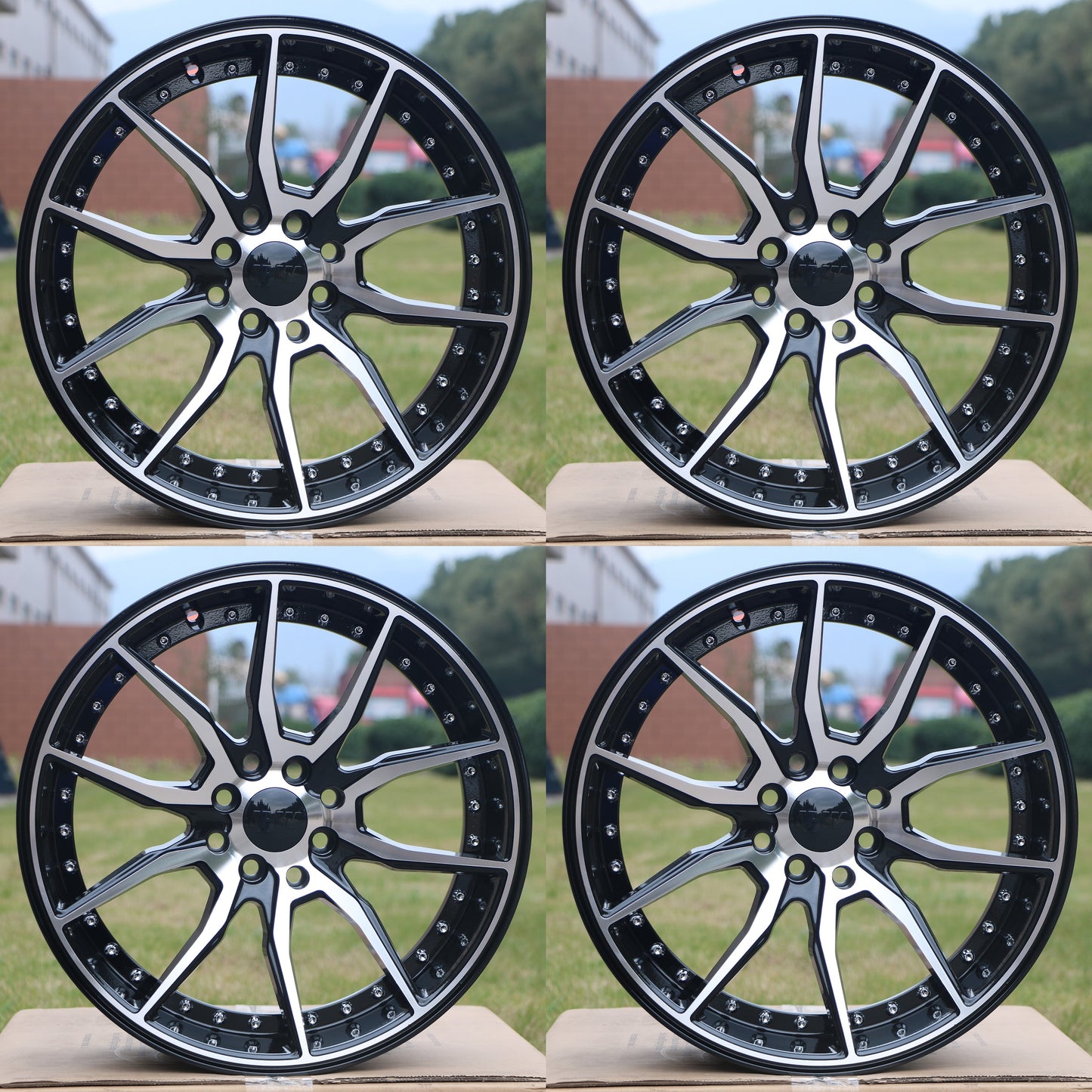 20" W512 Wheels Rims for BMW HONDA ACURA LEXUS TOYOTA NISSAN INFINITI TESLA 5x114.3 / 5x120 (BMF)