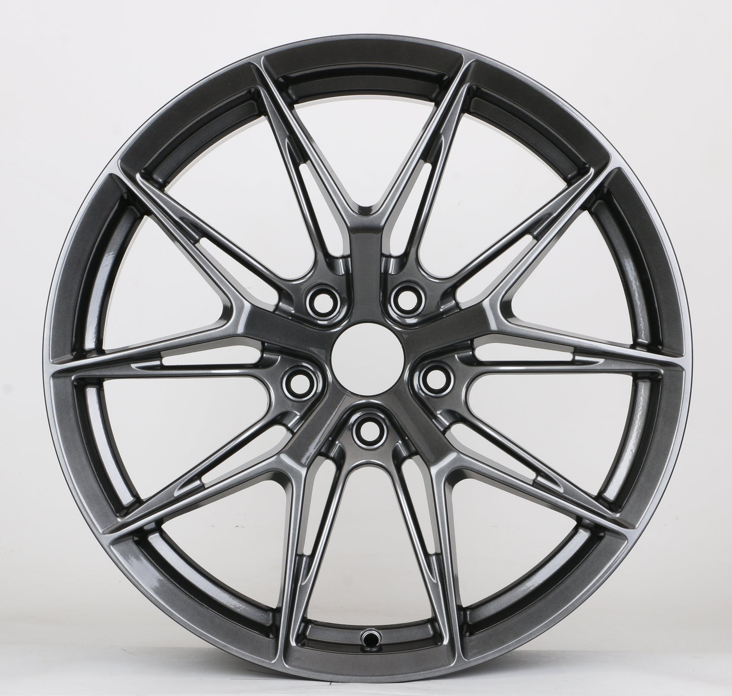 18" HB538 Wheels HYPER BLACK Rims for HONDA ACURA TOYOTA LEXUS JDM TUNER 5x114.3