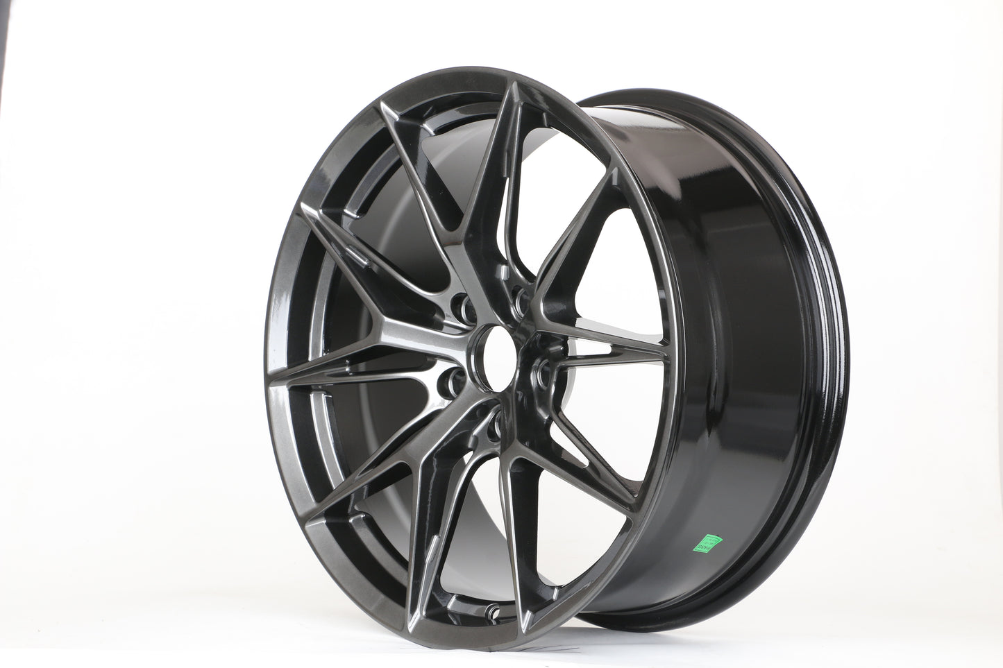 18" HB538 Wheels HYPER BLACK Rims for HONDA ACURA TOYOTA LEXUS JDM TUNER 5x114.3