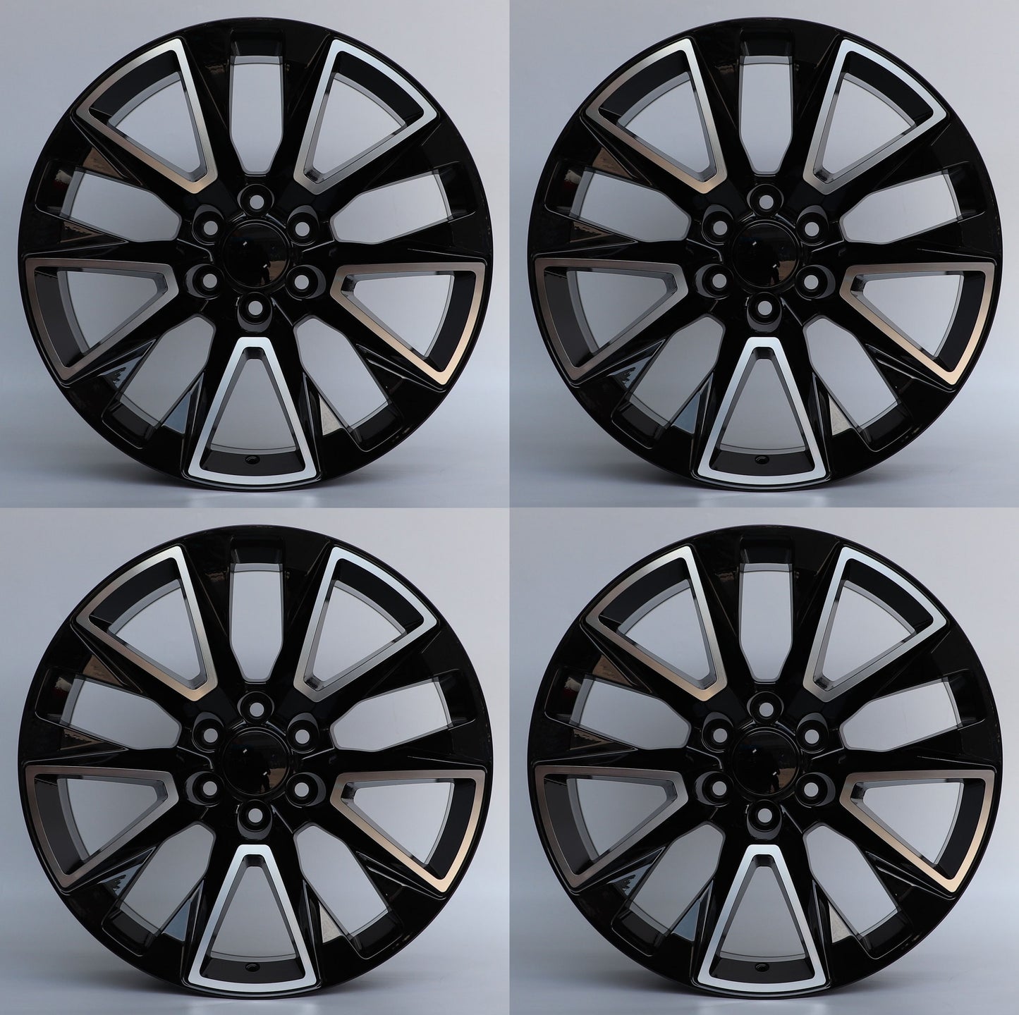 22" G574 Wheels Rims for CHEVY GMC ESCALADE BLAZER EXPRESS SURBURBAN TAHOE SAVANA SIERRA 1500 YUKON XL 78.1