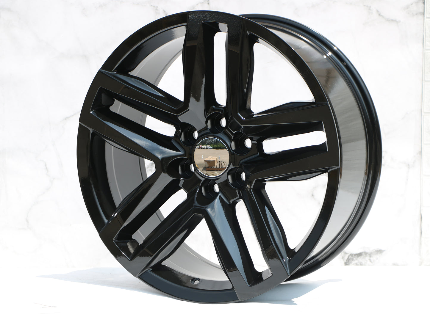 22" G005 Wheels Rims for CHEVY GMC AVALANCHE BLAZER EXPRESS ESCALADE TAHOE SAVANA SIERRA 1500 YUKON XL 6x139 78.1 (GB)