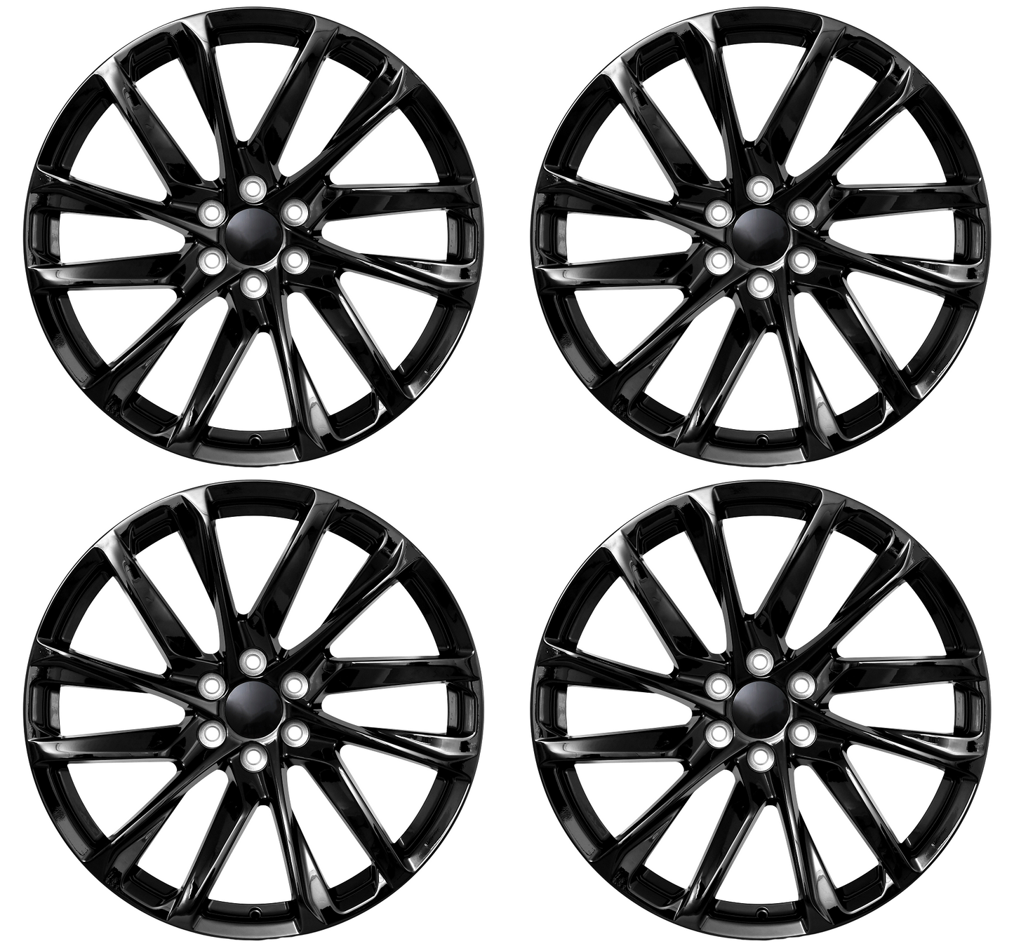 24" G578 Wheels Rims for CHEVY GMC AVALANCHE BLAZER EXPRESS ESCALADE TAHOE SAVANA SIERRA 1500 YUKON XL 78.1