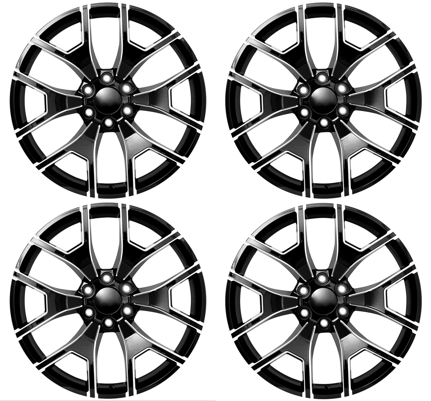 22" G579 Wheels Rims for CHEVY GMC AVALANCHE BLAZER EXPRESS ESCALADE TAHOE SAVANA SIERRA 1500 YUKON XL