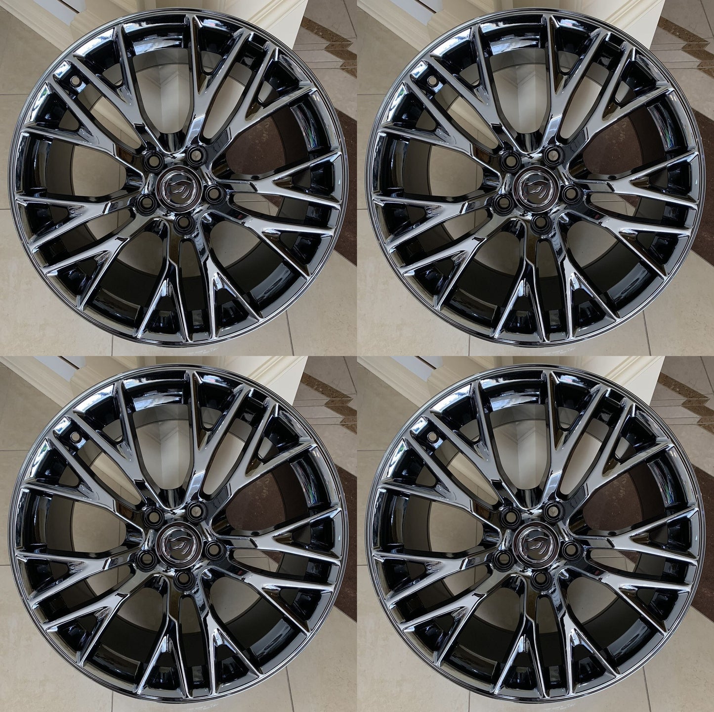 18" / 19" C591-BC Wheels Rims for CHEVY CORVETTE STINGRAY Z06 STYLE CHEVROLET C6 C7 Z51 (2005-2019)