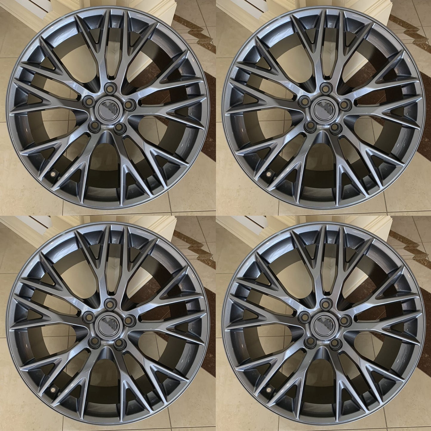 19" / 20" C591-GM Wheels Rims for CHEVY CORVETTE STINGRAY Z06 STYLE CHEVROLET C6 C7 Z51 (2005-2019)