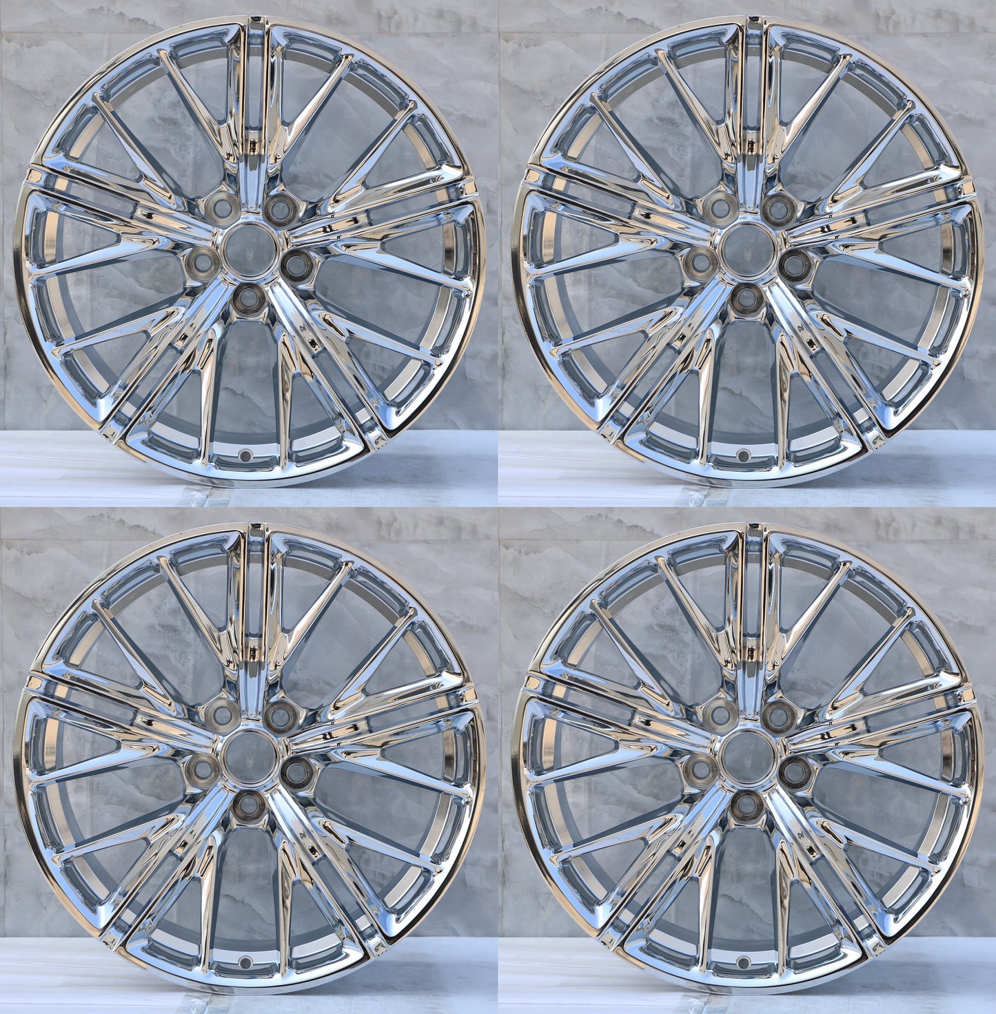 20" C596-CHROME Wheels Rims for CHEVY CAMARO CHEVROLET 1LT 1SS 2SS LS LT LT1 RS SS ZL1
