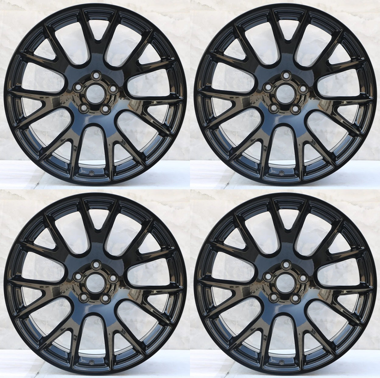 20" SR598-GB Wheels Rims for DODGE CHRYSLER 300 CHALLENGER CHARGER DEMON MAGNUM GT RT SRT SXT