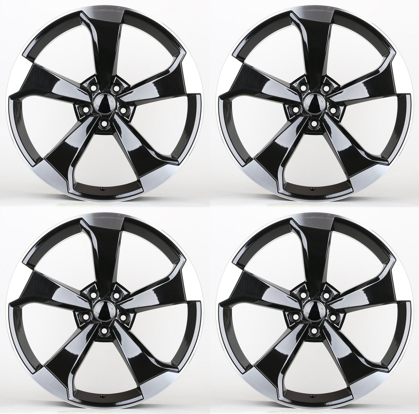 20" Wheels Rims A666 for AUDI VOLKSWAGEN VW BENZ A3 A4 A5 A6 A7 A8 Q3 Q5 RS3 RS5 S3 S4 S5 S6 S7 S8 TT (BMF)