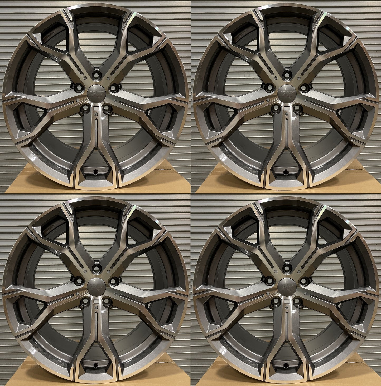 20" B702-GMF Wheels Rims for BMW X1 X3 X5 X6 Z4 M TESLA S X xDrive sDrive 5x120