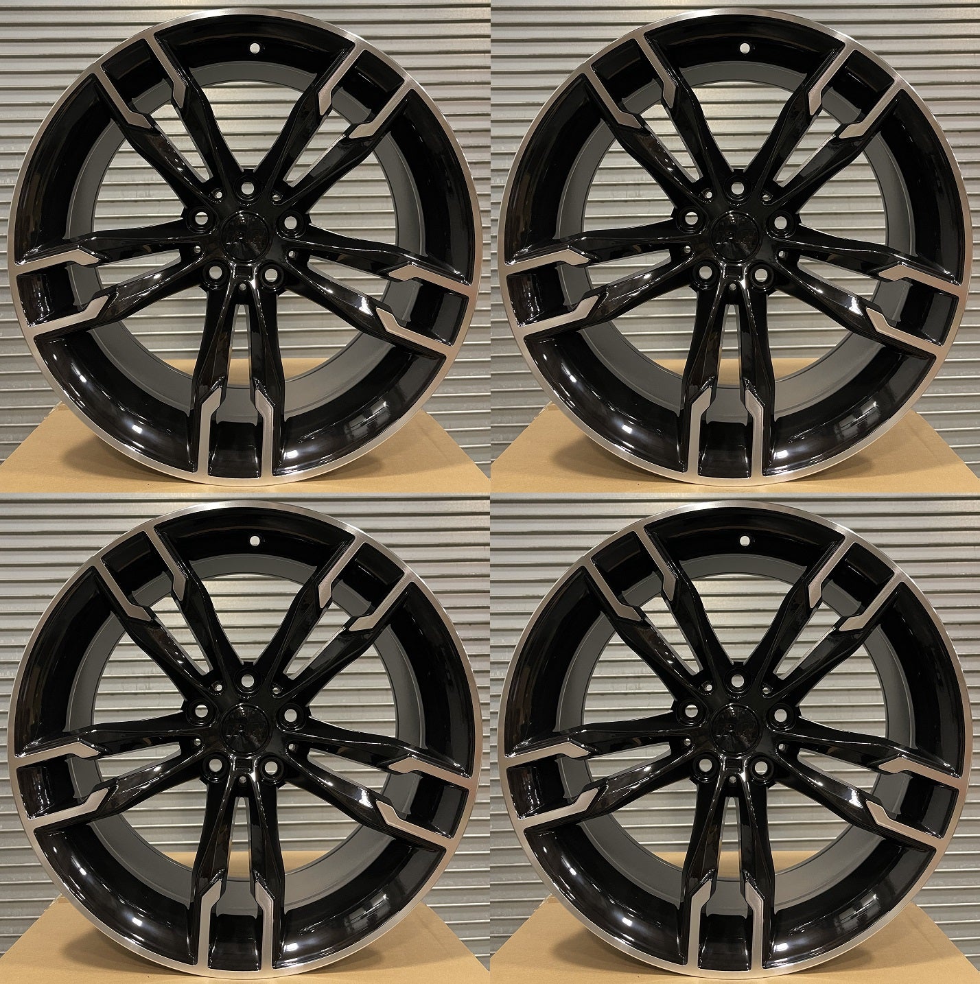 19" B707-BMF Wheels STAGGERED Rims for BMW 3 Series 4 Series 5 Series 6 Series 7 Series