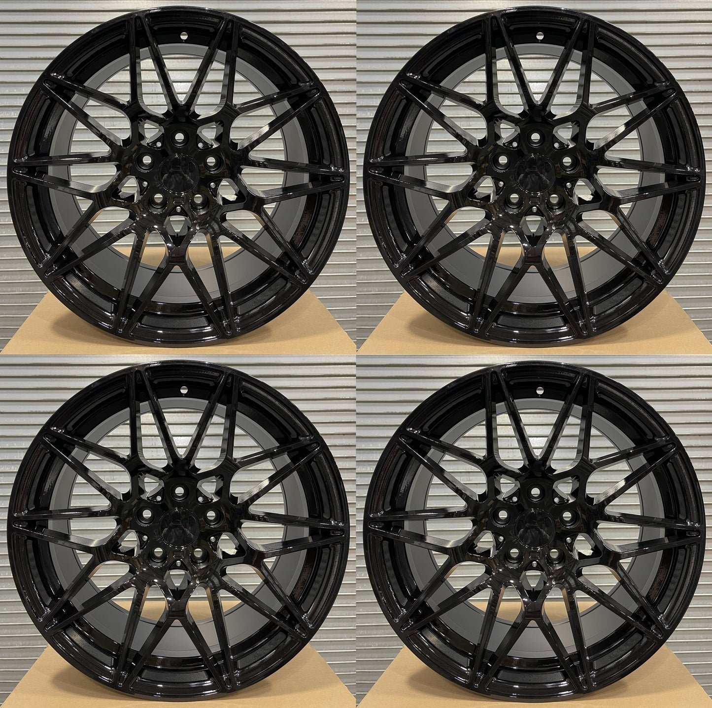 18" B709-GB Wheels STAGGERED Rims for BMW 320 323 325 330 335 340 428 430 440 525 535 550 640 650