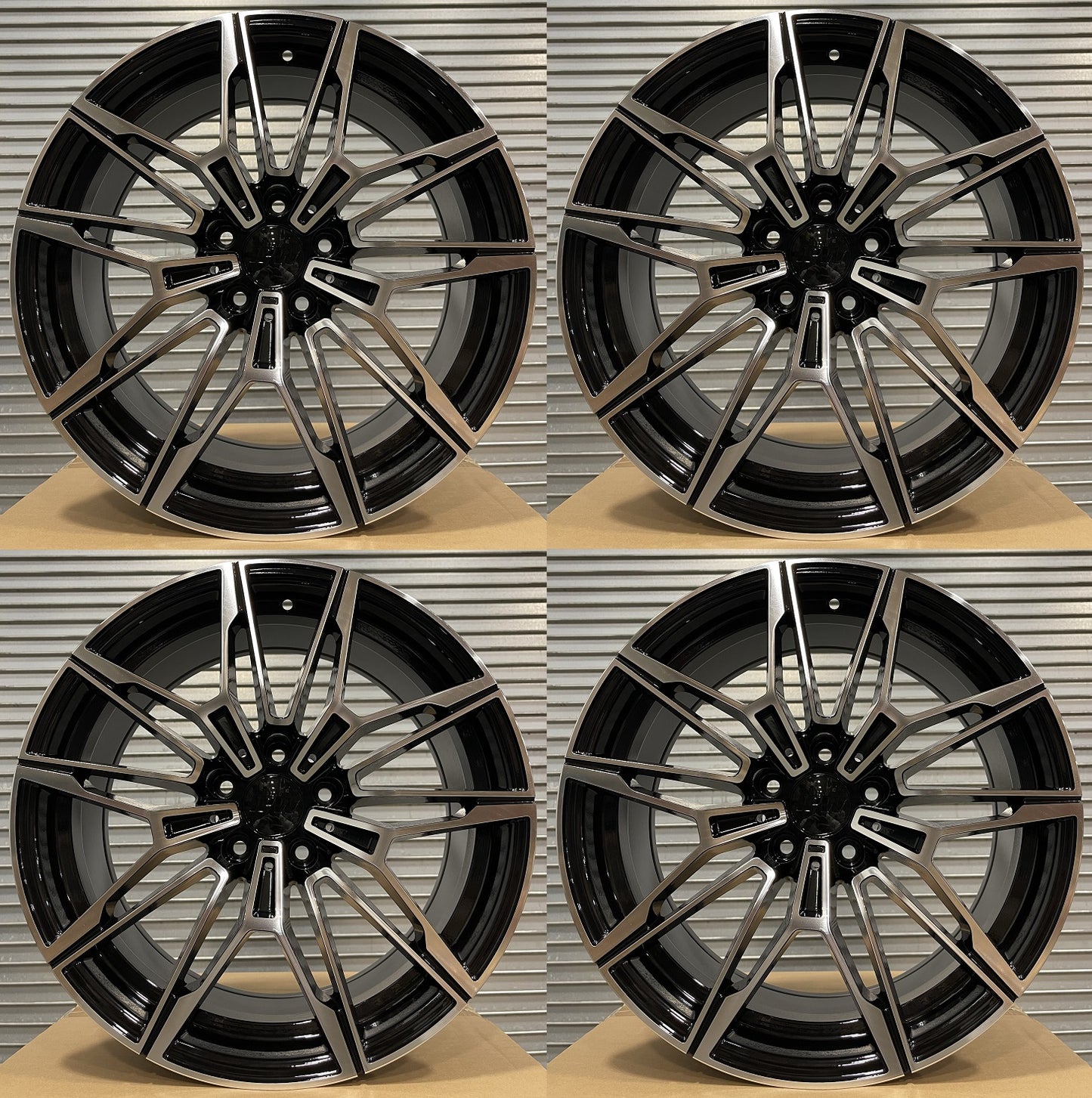18" B714-BMF Wheels Rims for BMW SERIES 3 SERIES 4 SERIES 5 SERIES 6 SERIES 7 M SPORT 5x112 / 5x120