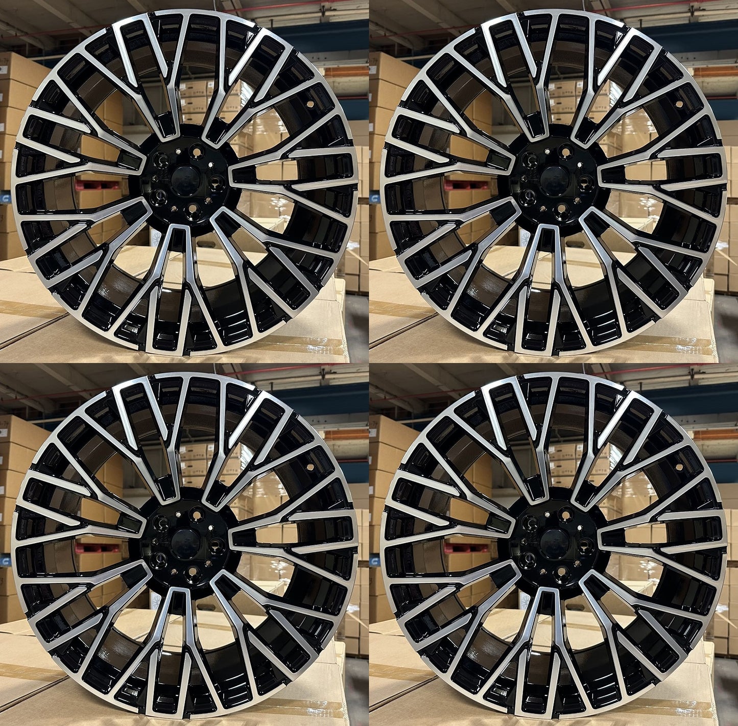 22" B721 Wheels Rims for BMW X1 X2 X3 X3M X5 X5M X6 xDrive sDrive 5x112 / 5x120