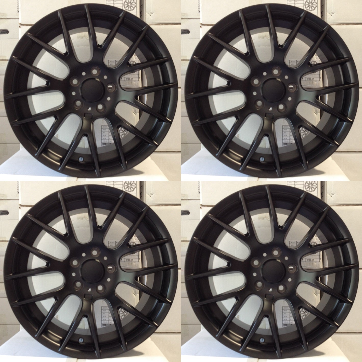 18" B725-SB Wheels Rims for BMW 320 323 330 335 340 428 430 440 525 550 640 650 740 760