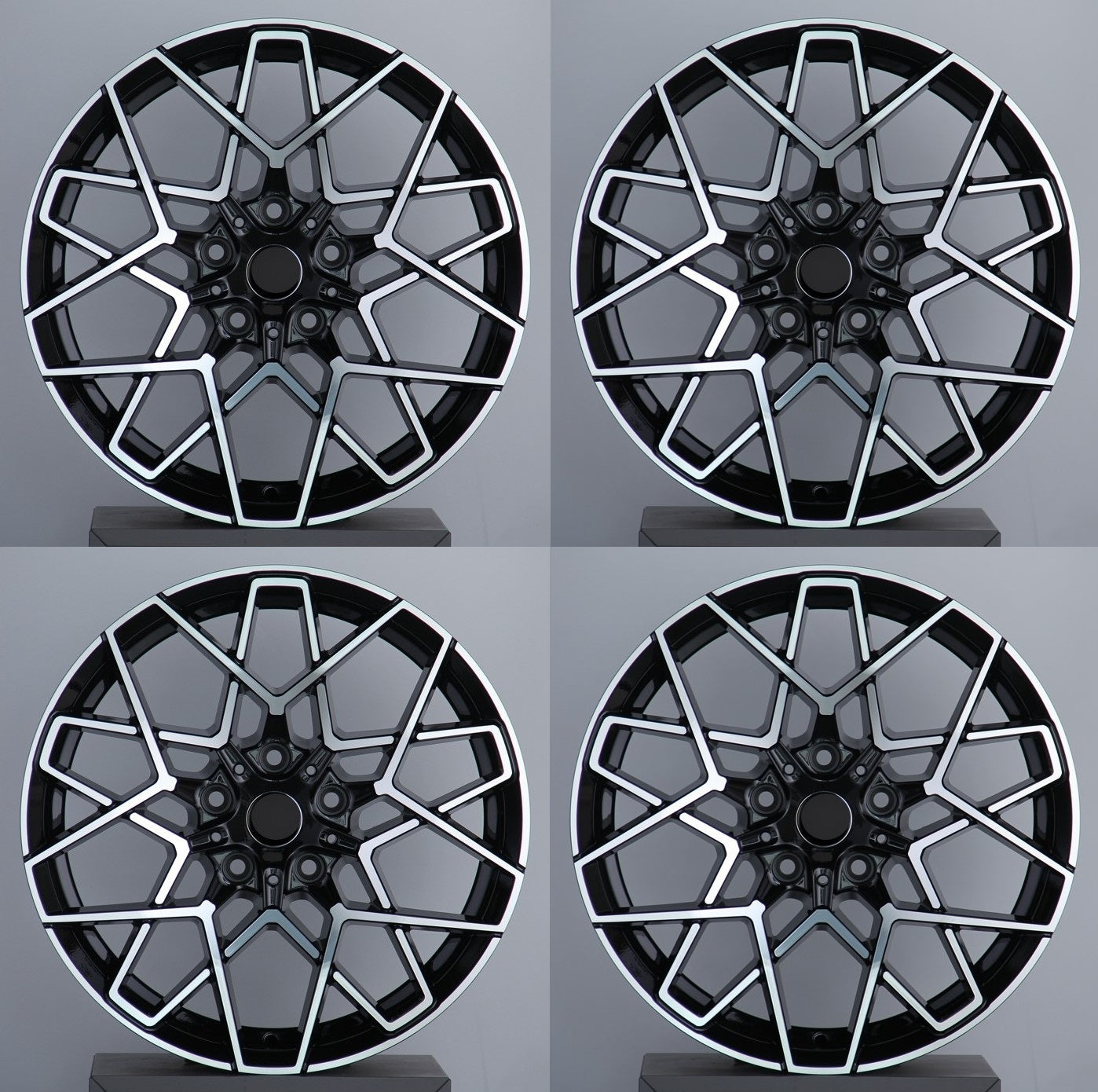 19" B736 Wheels Rims for BMW 3 4 5 6 7 SERIES M240i M340i M440i M760i 5x112 / 5x120