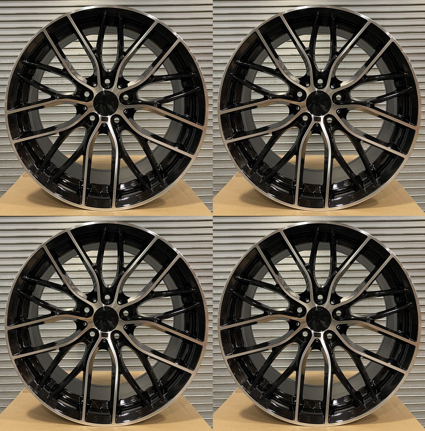 19" B740 Wheels MACHINED Rims for BMW 3 4 5 6 7 SERIES xDrive sDrive 5x120