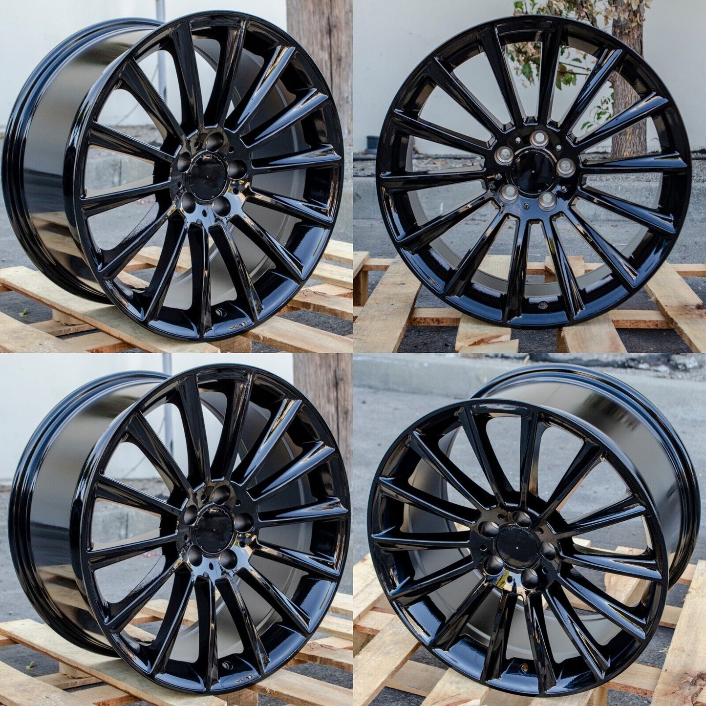 22" Wheels Rims MB813 for MERCEDES BENZ AMG GLE350 GLE43 GLE53 GLE63 GLS450 GLS580 GL63