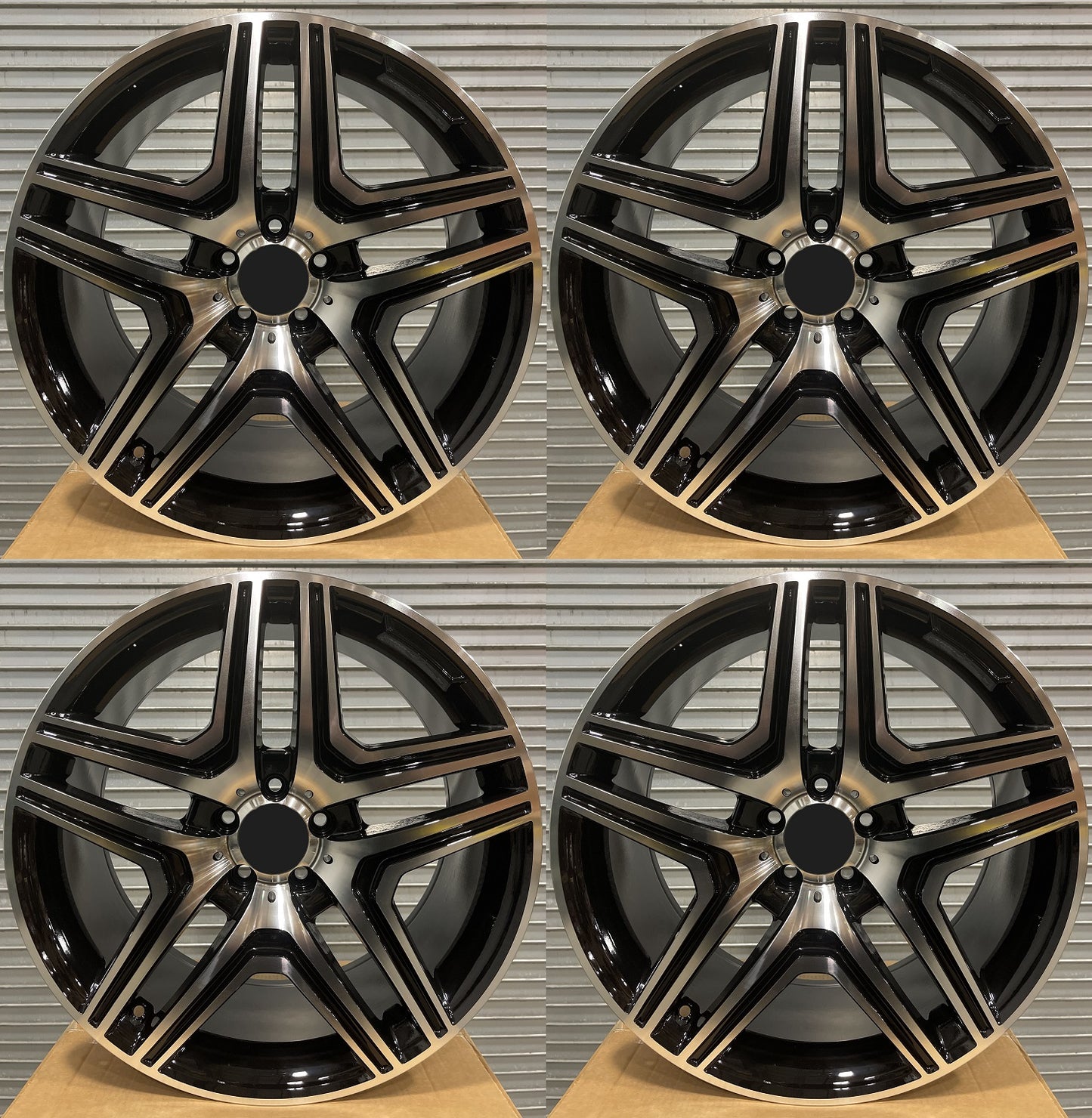 22" Wheels Rims MB824 for MERCEDES BENZ GL350 GL400 GL450 GL500 GL550 GL63 GLE350 GLE580