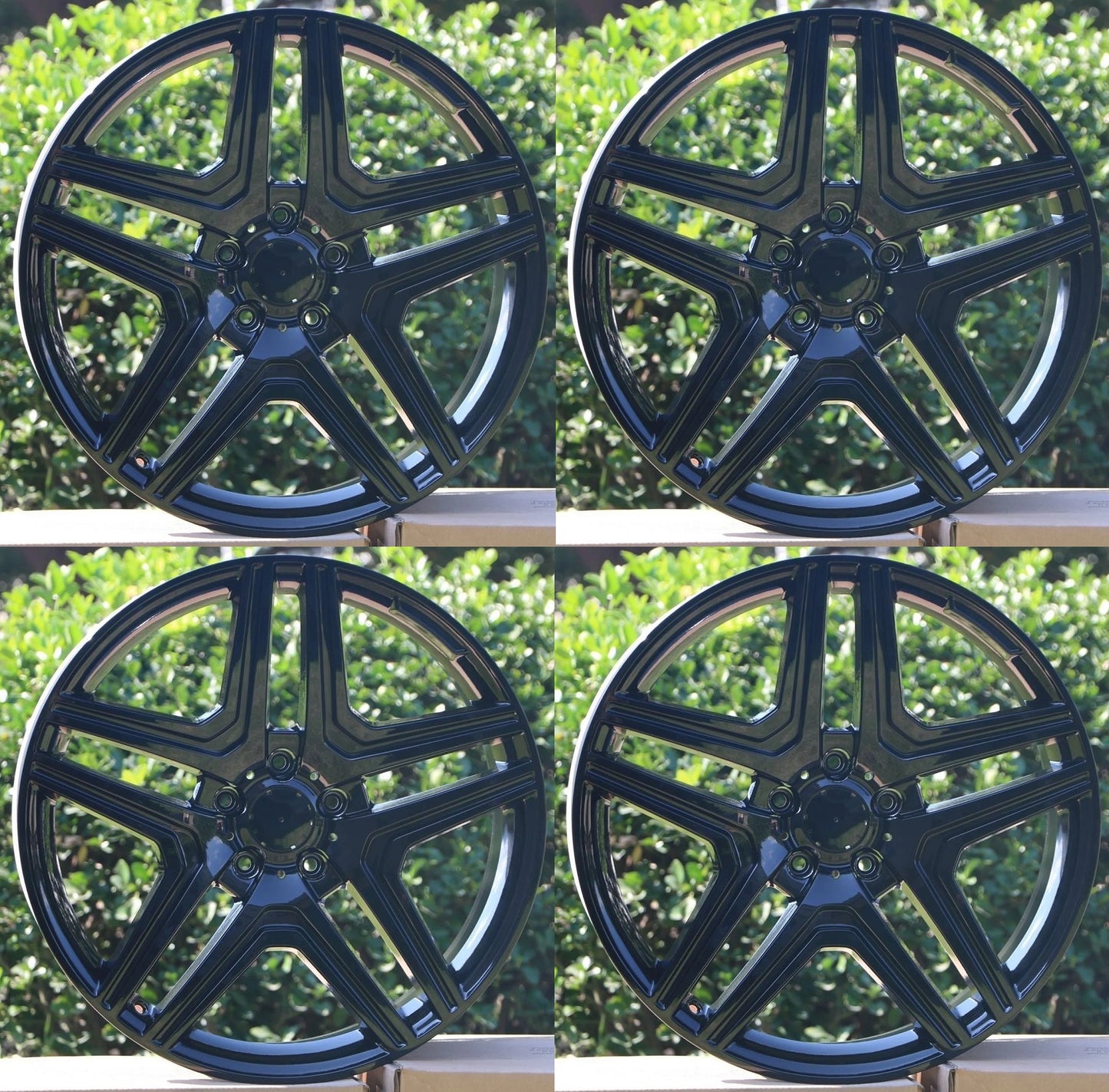 22" Wheels Rims MB824 for MERCEDES BENZ GLE350 GLE450 GLE580 GLS63 ML350 ML550