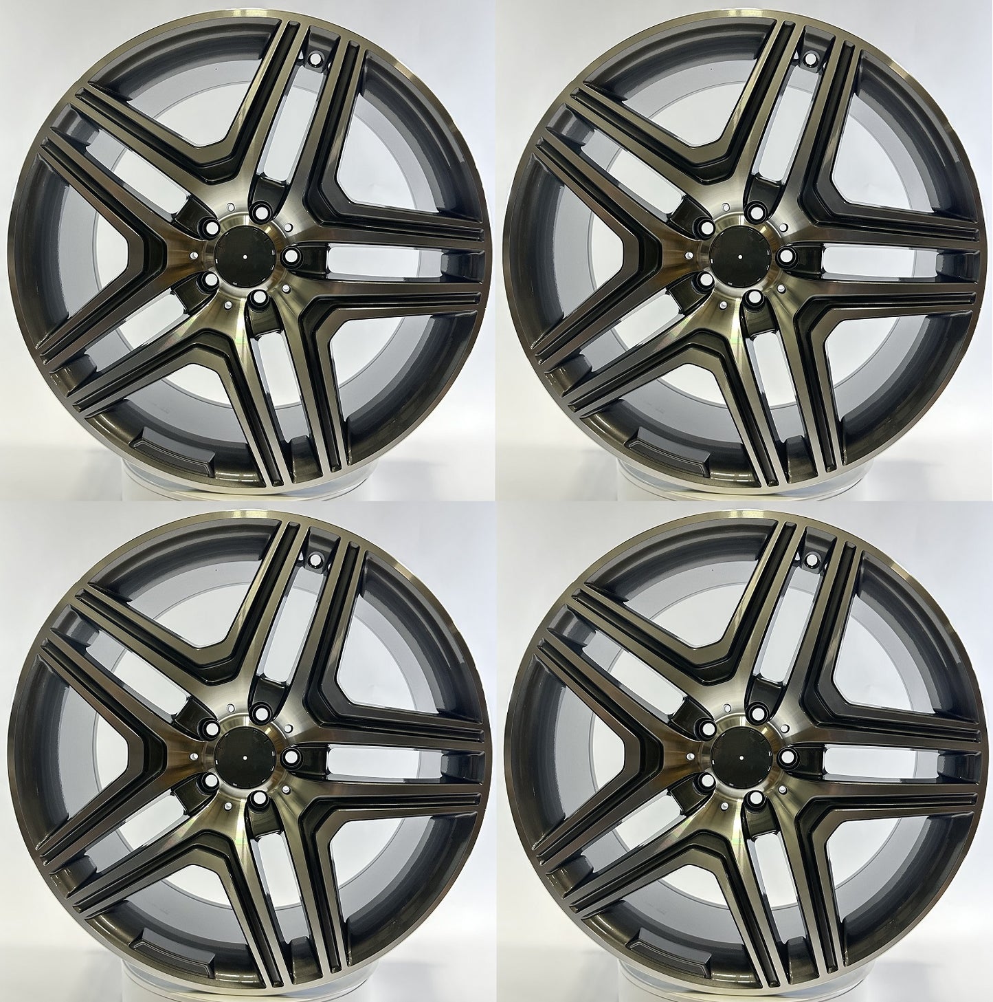 22" Wheels Rims MB824 for MERCEDES BENZ G WAGON G55 G63 G65 G350 G400 G500 G550
