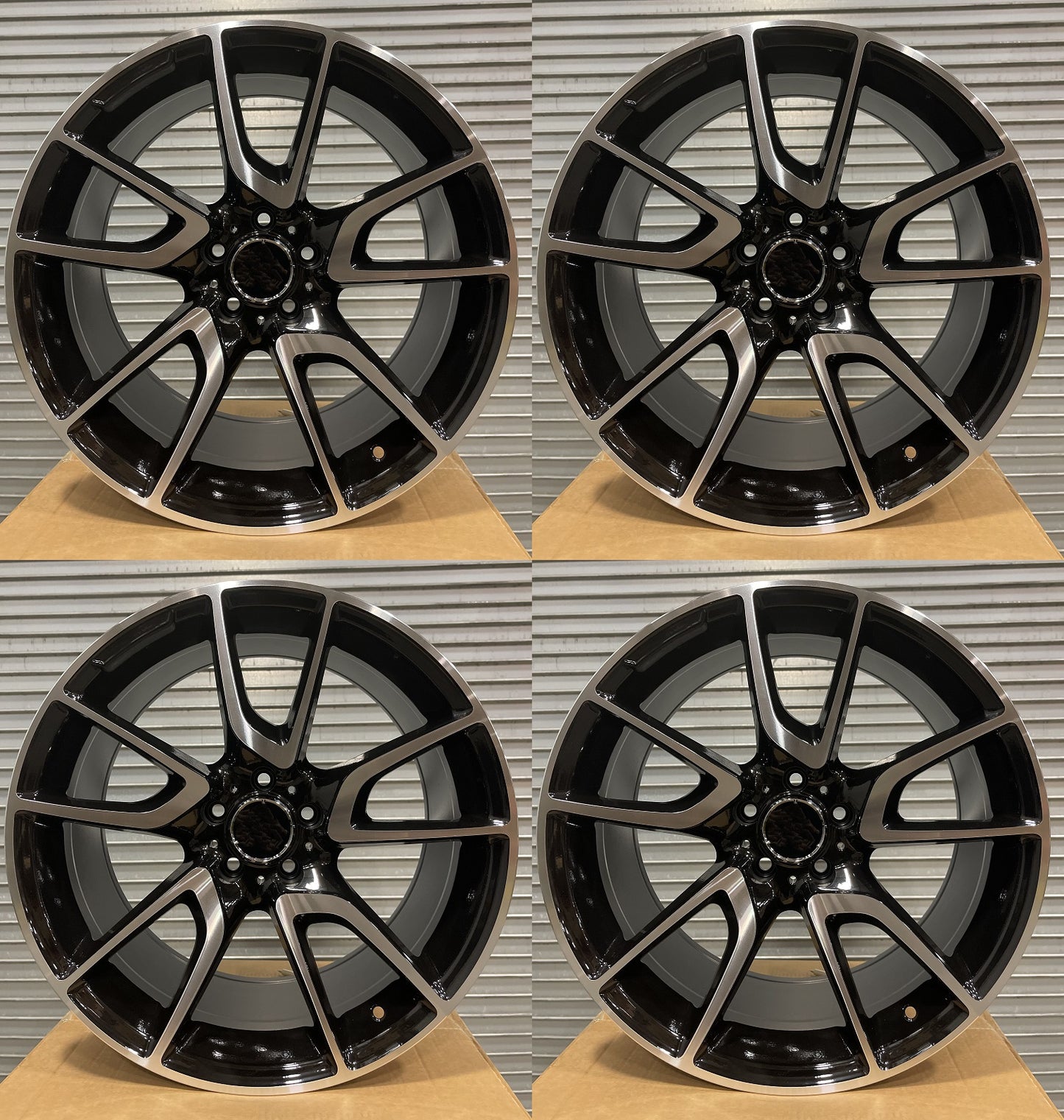 19" Wheels Rims MB839 for MERCEDES BENZ A C E S CL SL GLA GLB GL GLE GLS ML R SLK CLK CLS (BMF)