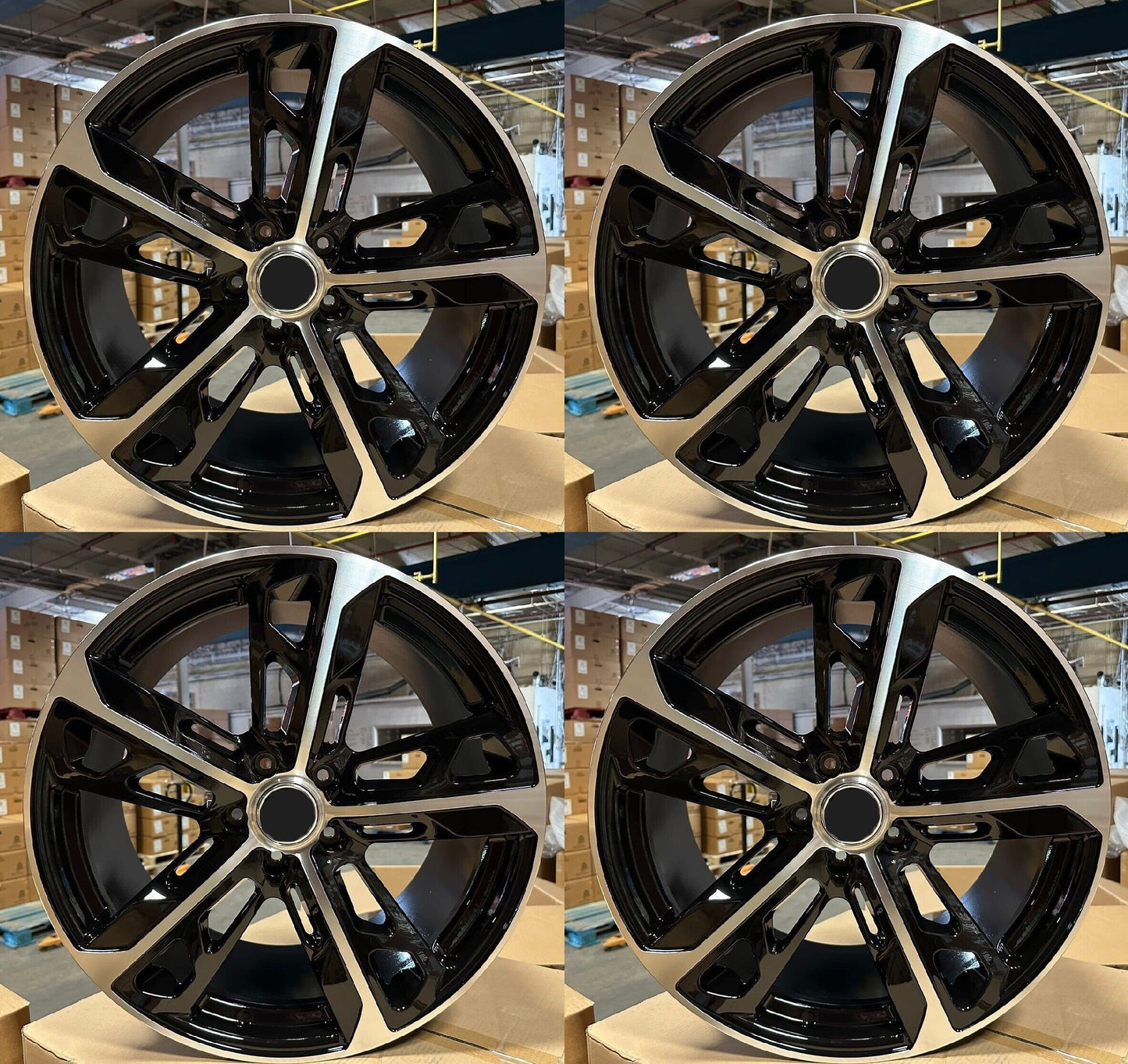 22" Wheels STAGGERED Rims P865 for PORSCHE PANAMERA S 4 4S Turbo GTS 5x130 (BMF)