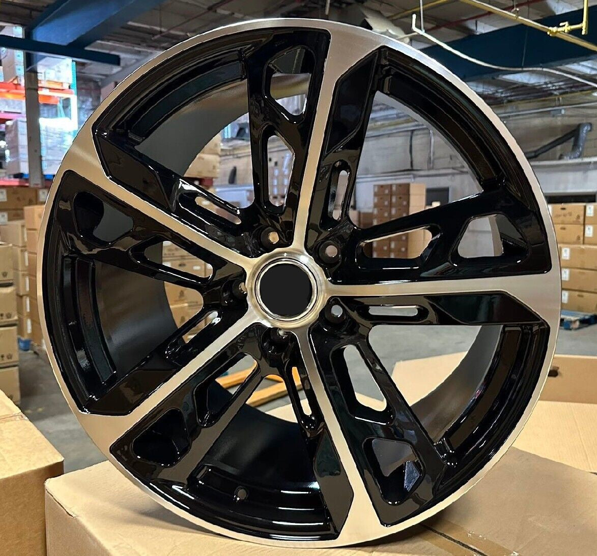 22" Wheels STAGGERED Rims P865 for PORSCHE PANAMERA S 4 4S Turbo GTS 5x130 (BMF)