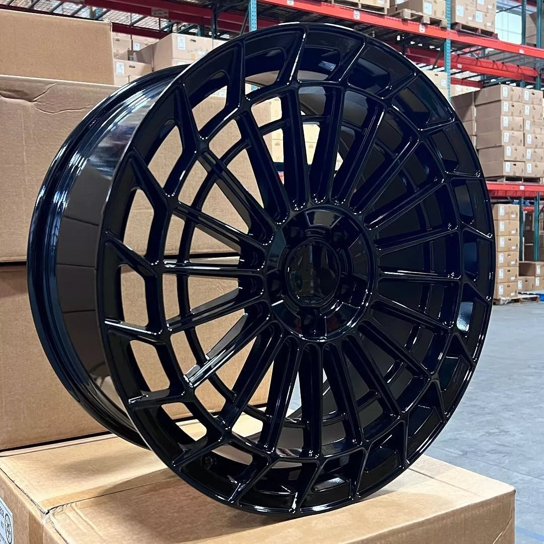 20" Wheels Rims MB040 for MERCEDES BENZ A C E S CL SL GLA GLB GL GLE GLS ML R (Black)