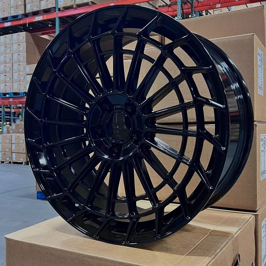 20" Wheels Rims MB040 for MERCEDES BENZ A C E S CL SL GLA GLB GL GLE GLS ML R (Black)