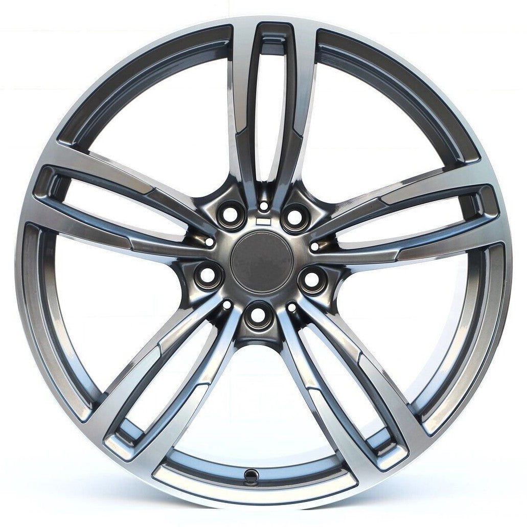 19" B1121 Wheels GUNMETAL Rims for BMW 3 4 5 6 7 SERIES TESLA 5x120