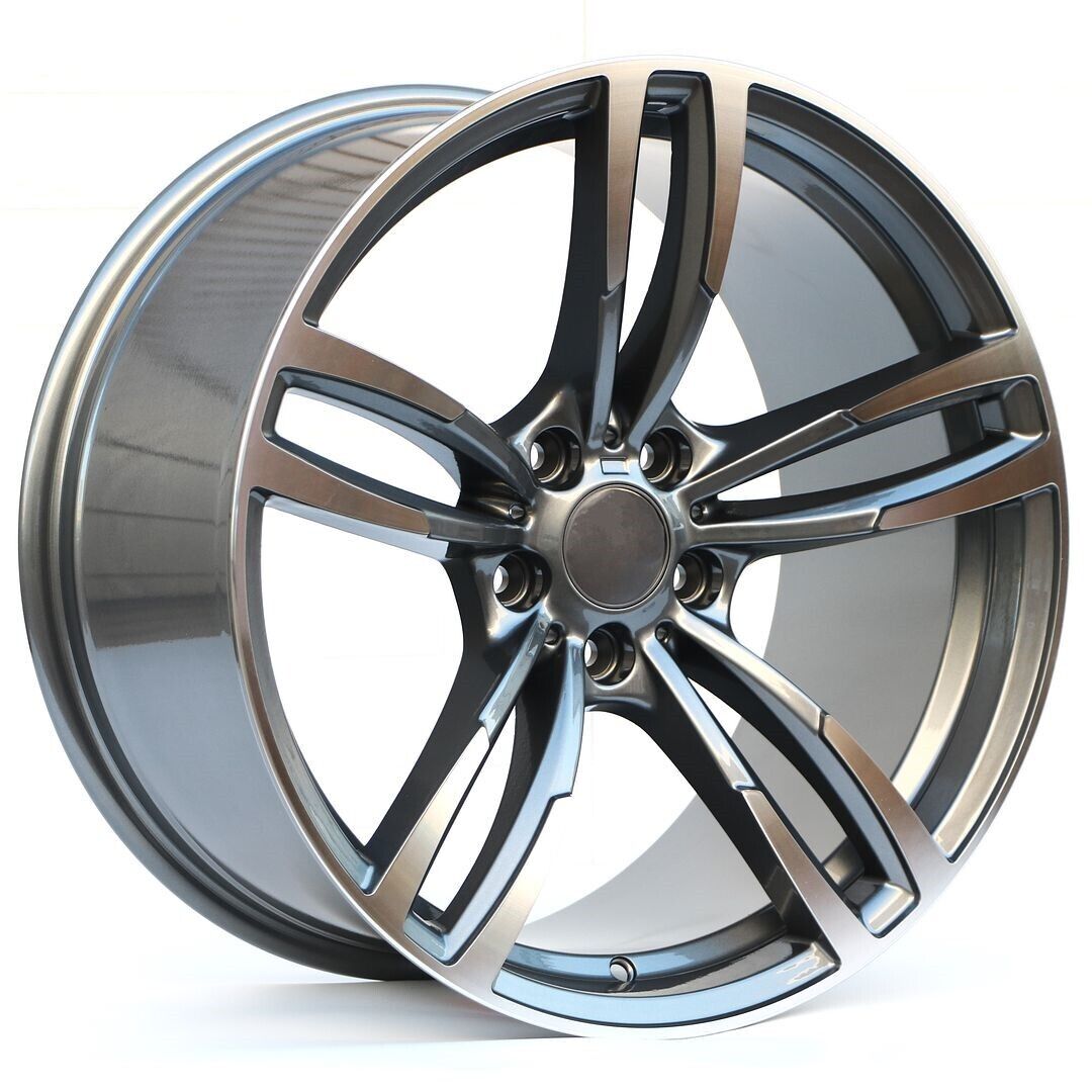 19" B1121 Wheels GUNMETAL Rims for BMW 3 4 5 6 7 SERIES TESLA 5x120
