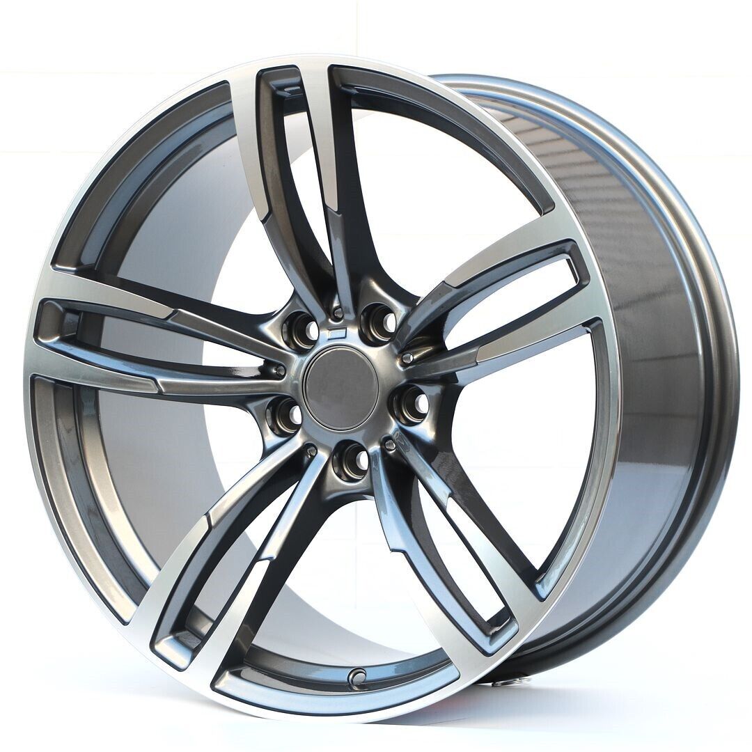 19" B1121 Wheels GUNMETAL Rims for BMW 3 4 5 6 7 SERIES TESLA 5x120