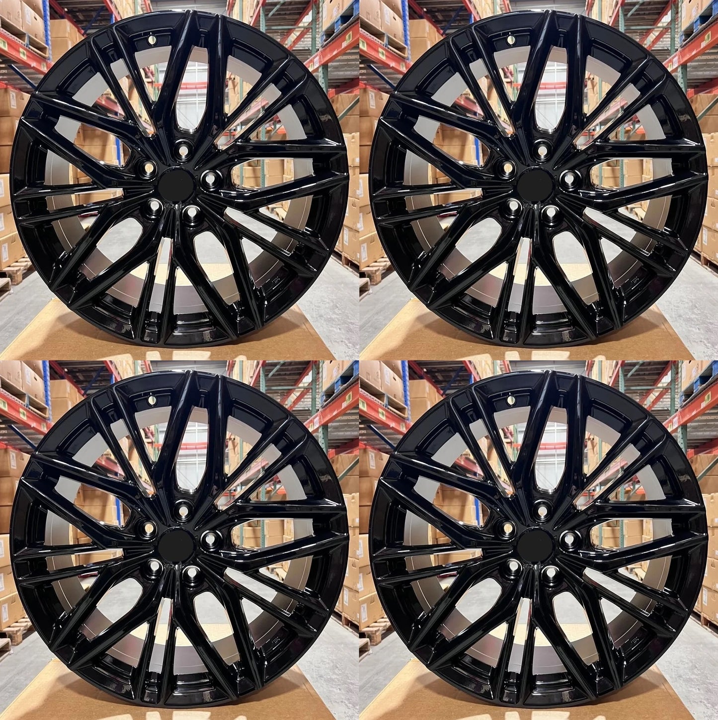 19" Wheels Rims L212 for LEXUS TOYOTA HONDA ACURA NISSAN INFINITI 5x114.3 73.1 (GB)