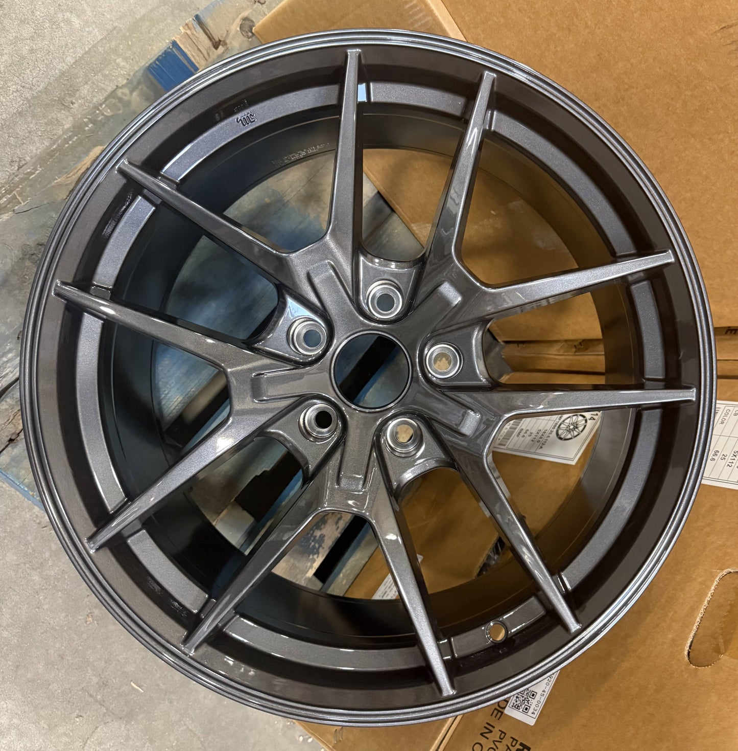 18" GUNMETAL Wheels Rims H301 for HONDA ACURA LEXUS TOYOTA NISSAN INFINITI ACCORD CIVIC TYPE S R 5x114.3 FLOW FORMING