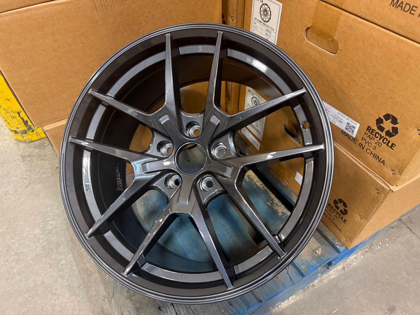 18" GUNMETAL Wheels Rims H301 for HONDA ACURA LEXUS TOYOTA NISSAN INFINITI ACCORD CIVIC TYPE S R 5x114.3 FLOW FORMING