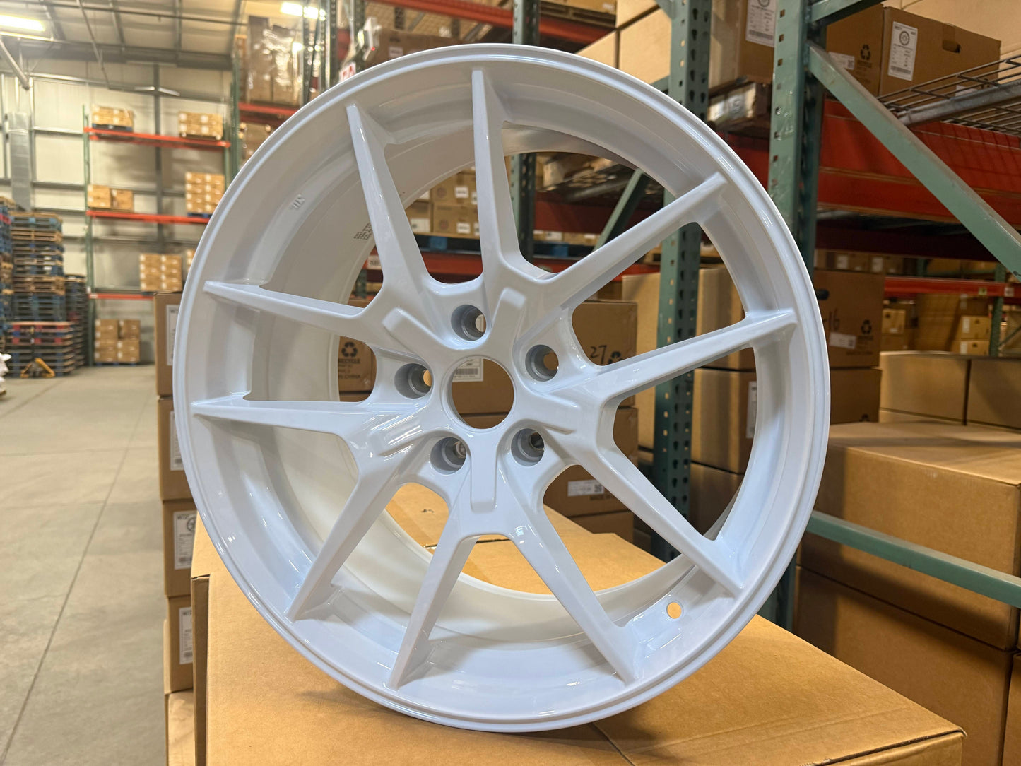 18" WHITE Wheels Rims H301 for HONDA ACURA LEXUS TOYOTA NISSAN INFINITI ACCORD CIVIC TYPE S R 5x114.3 FLOW FORMING
