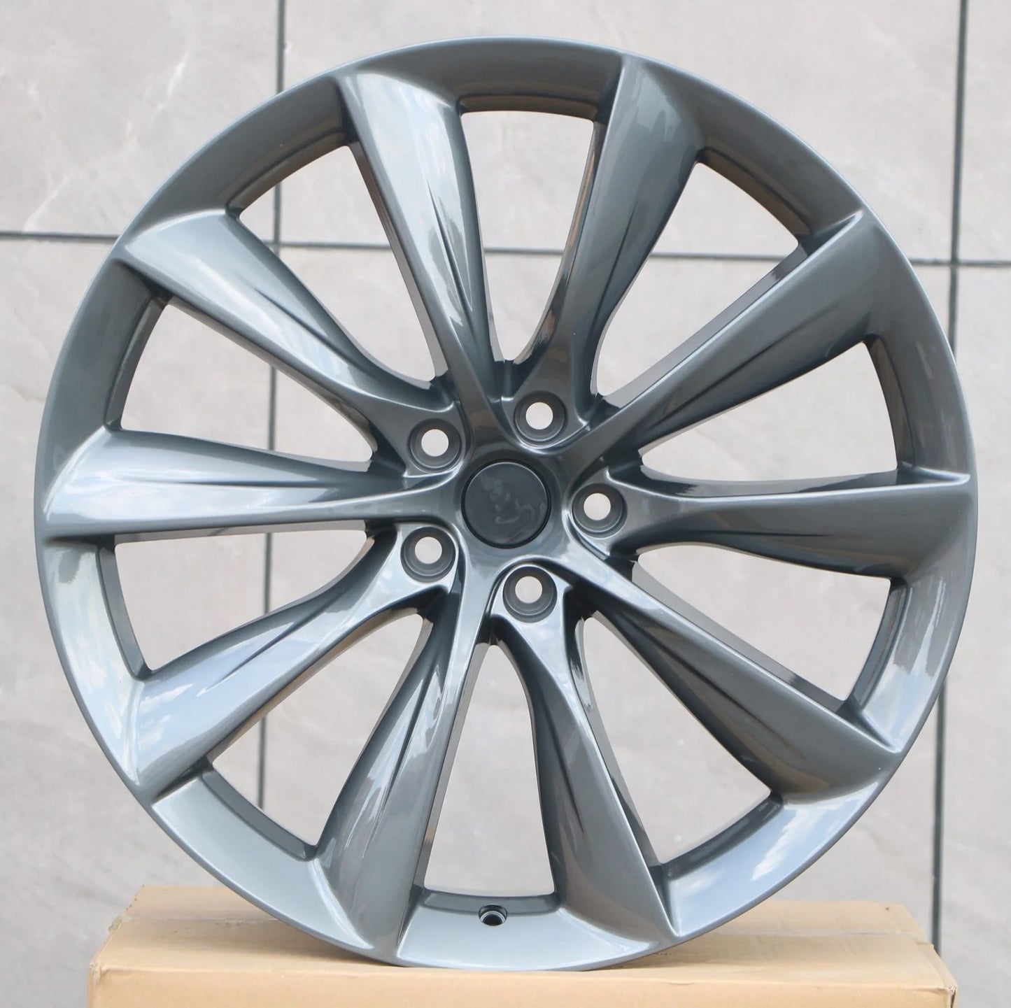 20" Wheels Rims TS001 for TESLA MODEL 3 + Y STANDARD LONG RANGE PERFORMANCE FLOW FORMED HONDA ACURA TOYOTA LEXUS 5x114.3 (GM)