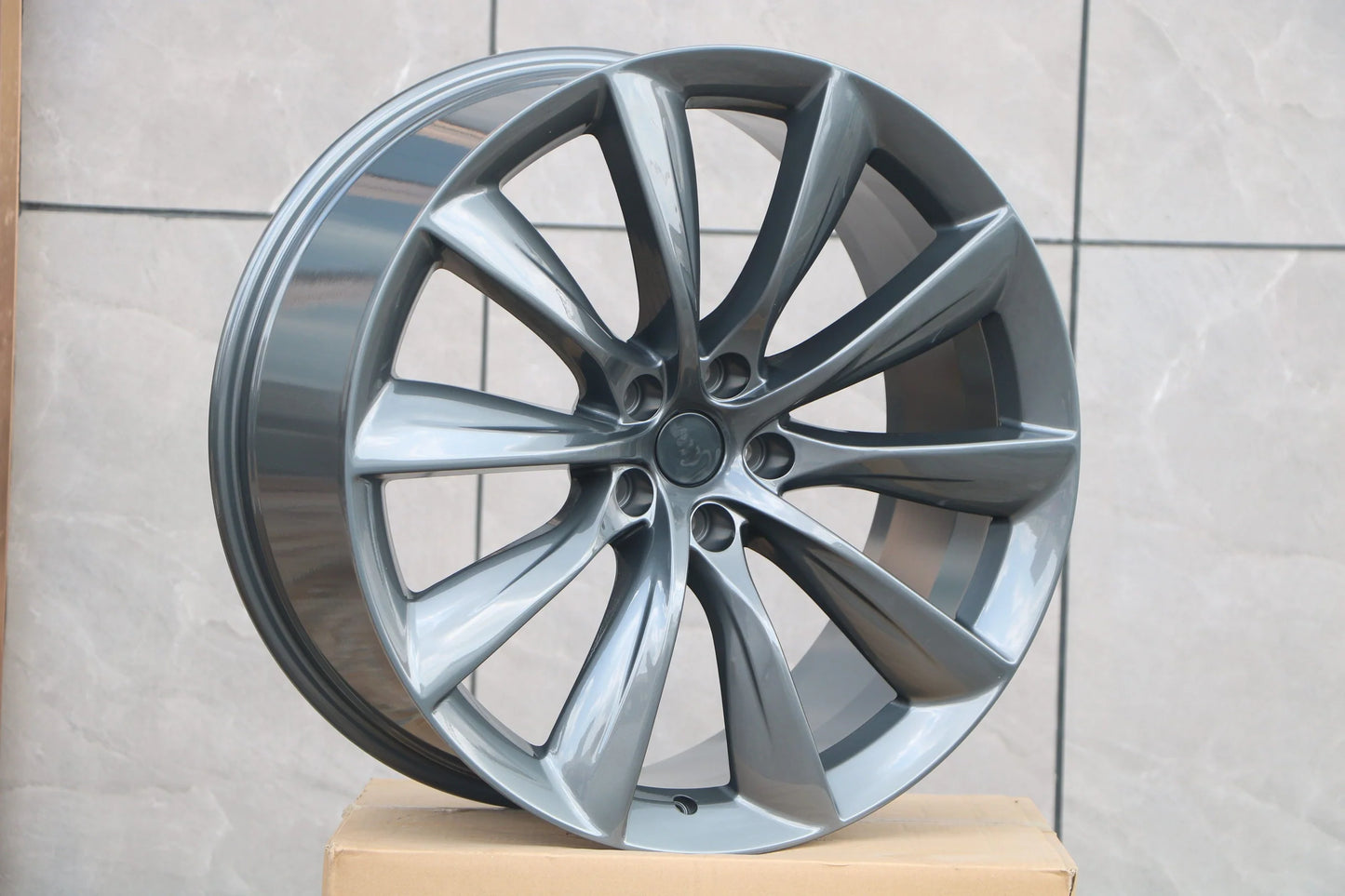 20" Wheels Rims TS001 for TESLA MODEL 3 + Y STANDARD LONG RANGE PERFORMANCE FLOW FORMED HONDA ACURA TOYOTA LEXUS 5x114.3 (GM)