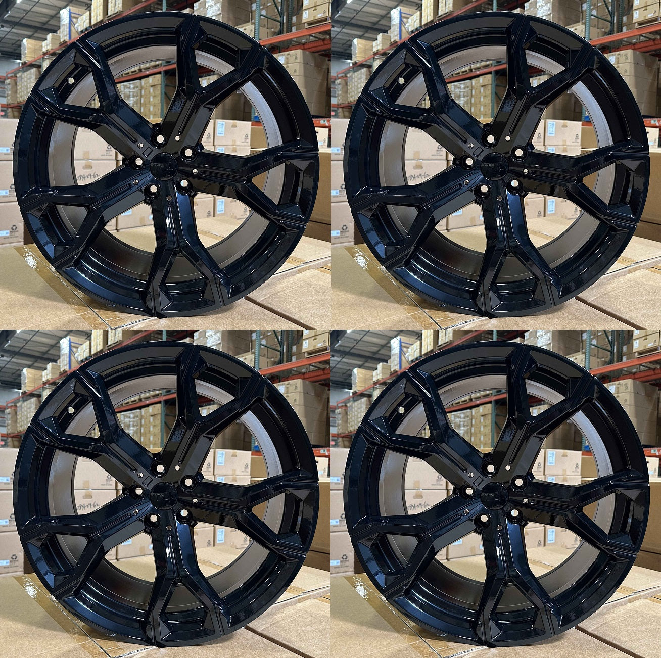 22" B702-GB Wheels Rims for BMW X1 X2 X3 X3M X5 X5M X6 M SPORT xDrive sDrive 5x112 / 5x120