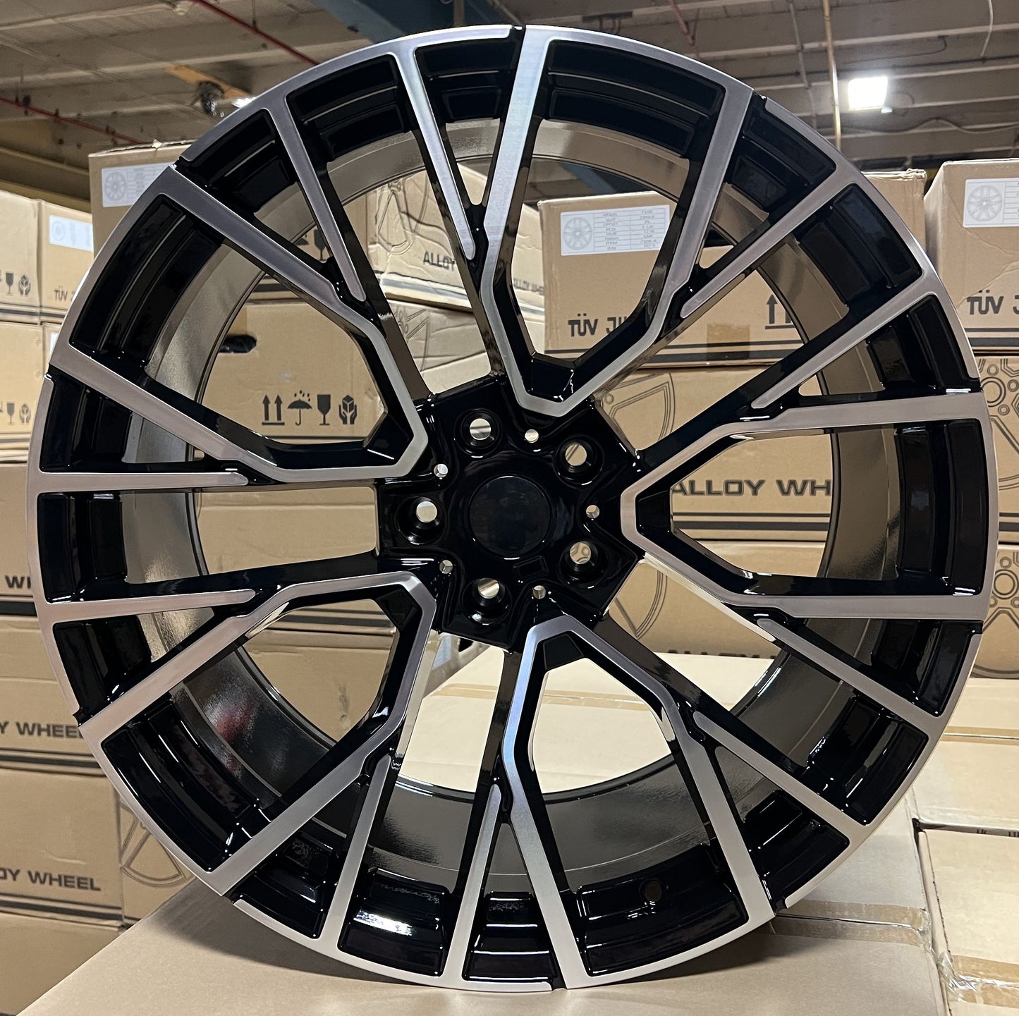 21" B706-BMF Wheels Rims for BMW X1 X3 X5 X6 Z4 M TESLA S X xDrive sDrive 5x120