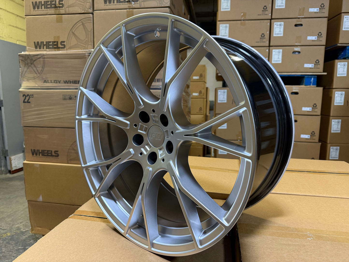 20" B712 Hyper Silver Wheels Rims for BMW 230i M240i 330i 330e M340i 430i M440i 530i 540i 630i 740i 750i M760i 5x112
