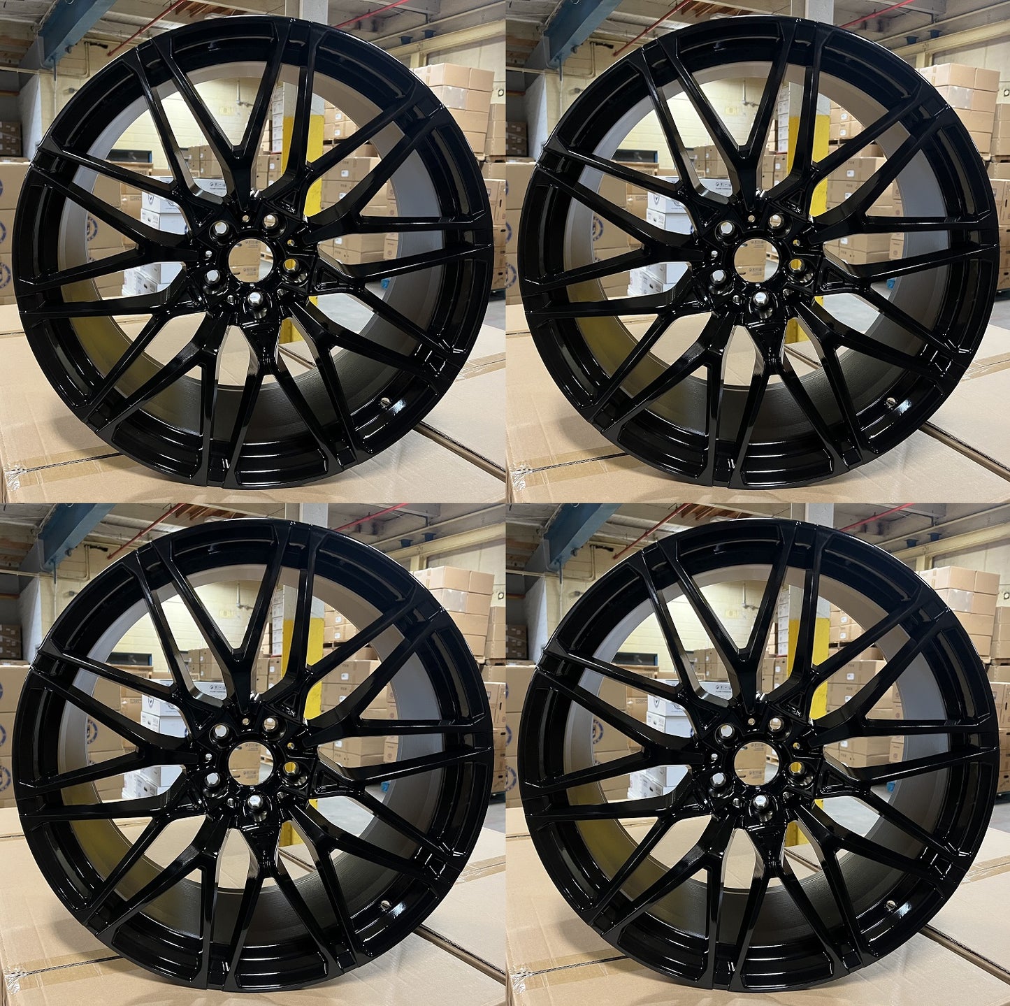 22" B741 Wheels Rims for BMW X1 X2 X3 X4 X5 X6 TESLA MODEL S X XDRIVE SDRIVE 5x120