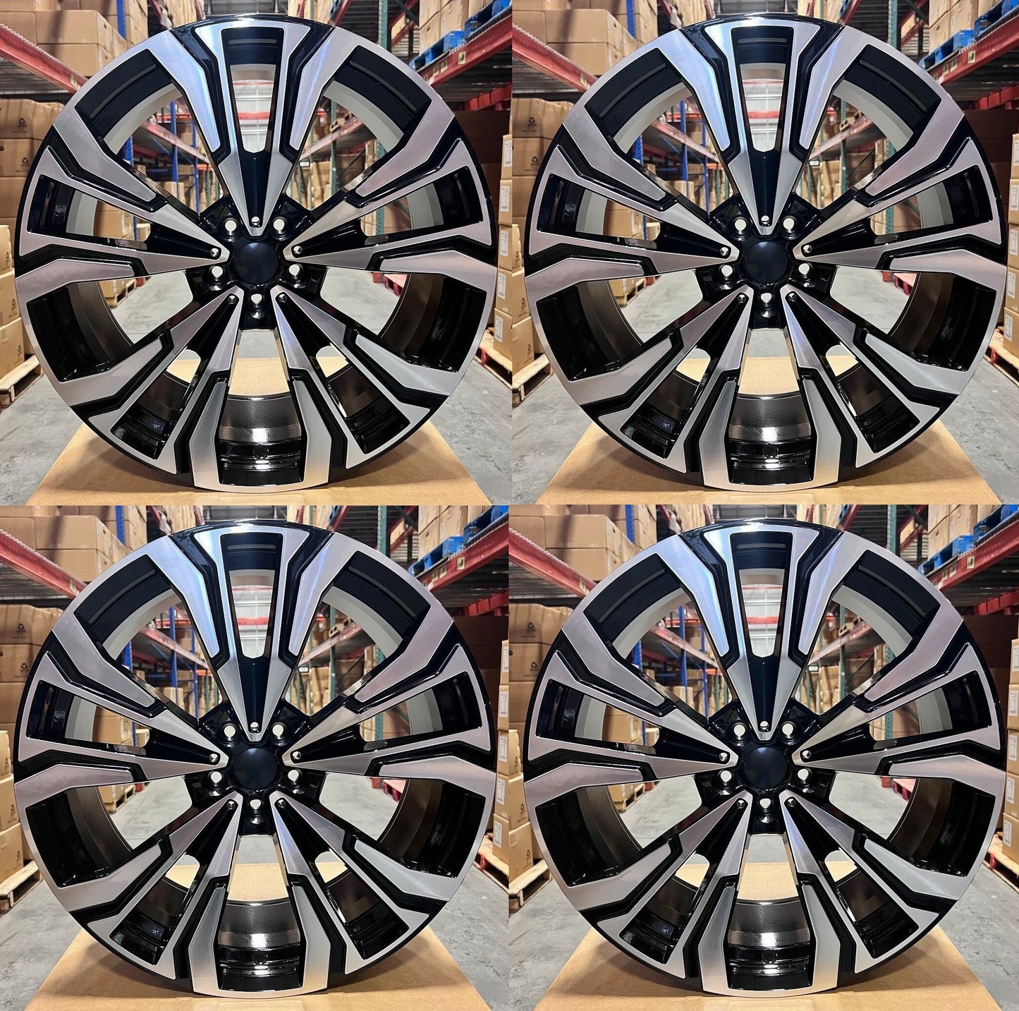 22" B747 Wheels Rims for BMW X1 X2 X3 X3M X5 X5M X6 xDrive sDrive 5x112 / 5x120