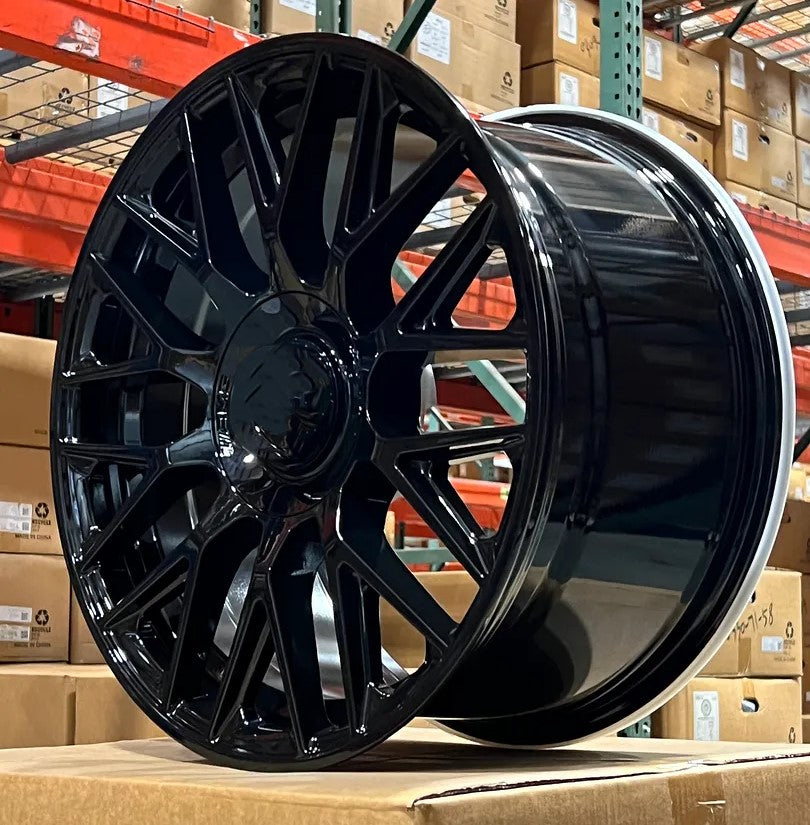 22" Wheels Rims MB803 for MERCEDES BENZ S550 S560 S580 S600 GLE53 GLS580 GLS63