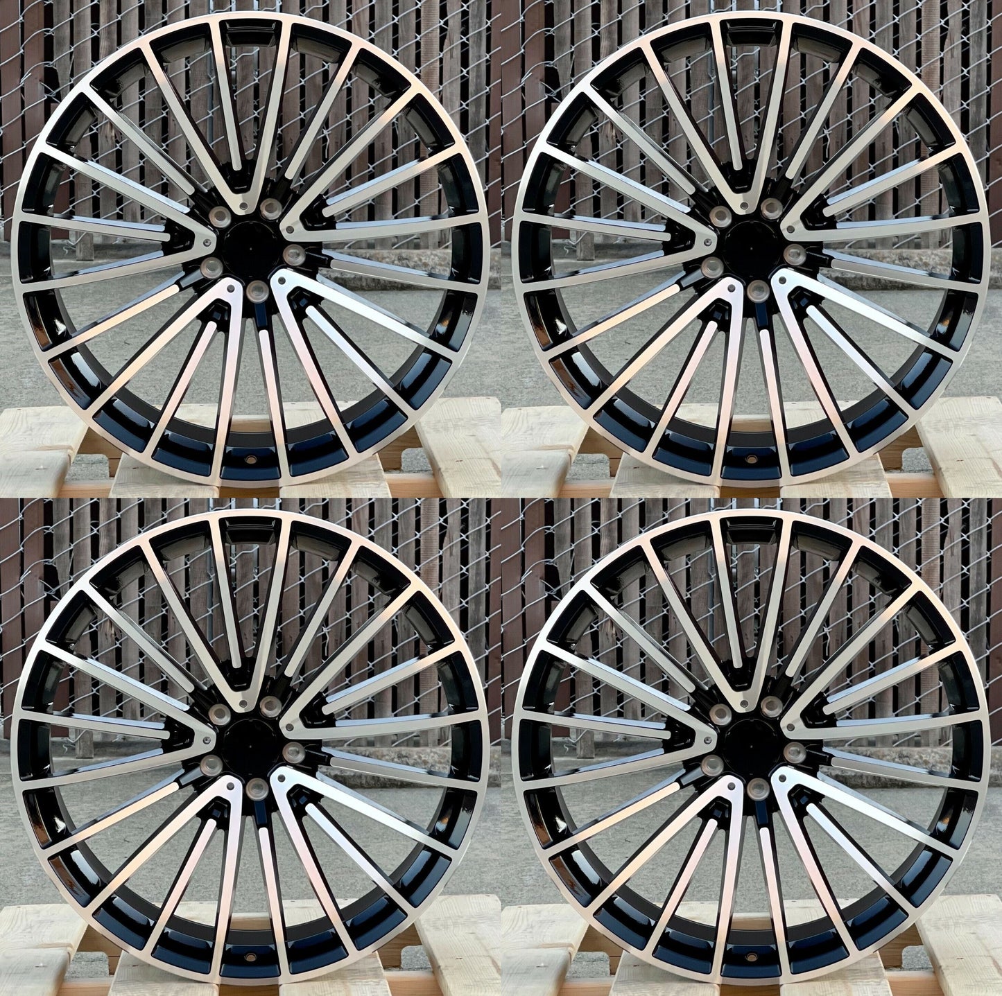 22" Wheels Rims MB812 for MERCEDES BENZ AMG E S CL SL GLA GLB GL GLE GLS ML R CLS